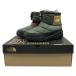 ## THE NORTH FACE The North Face Kids ботинки 20cm K Nuptse Bootie Logo Short NFJ52280 TM время зеленый × Gold заметная царапина . загрязнения нет 