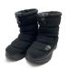 ** THE NORTH FACE The North Face ботинки npsi шерсть перо ..25cm NF51978 черный немного царапина . загрязнения есть 