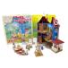** Deluxe Moomin house с коробкой тарелка * папа. труба отсутствует немного царапина . загрязнения есть 