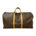 ** LOUIS VUITTON Louis Vuitton монограмма ключ poru60 сумка сумка "Boston bag" M41422 оттенок коричневого немного царапина . загрязнения есть 