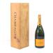 Veuve Clicquotvu-vuk Rico шампанское желтый этикетка BRUT желтохвост .to Magnum бутылка 1500ml 12 раз дерево с ящиком не использовался . близкий не . штекер 