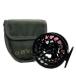 ORVIS fly reel прозрачный вода LA IV царапина иметь катушка с футляром .