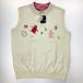vv Munsingwear Munsingwear одежда женский Golf одежда SIZE LL LG5044 N921 слоновая кость заметная царапина . загрязнения нет 