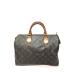 VV LOUIS VUITTON Louis Vuitton женский сумка "Boston bag" монограмма speedy 30 застежка-молния верх недостача M41526 Brown царапина . загрязнения есть 