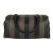 ## FENDI Fendi pe can рисунок Mini сумка "Boston bag" ручная сумочка Brown немного царапина . загрязнения есть 