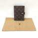 00 LOUIS VUITTON Louis Vuitton обложка для записной книжки Agenda PM монограмма R20005 Brown немного царапина . загрязнения есть 