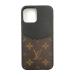 00 LOUIS VUITTON Louis Vuitton iPhone 12 Pro Max кейс бампер iPhone кейс M68896 черный x Brown заметная царапина . загрязнения нет 