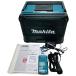 ЗЗ MAKITA Makita 14.4V/18V/100V заряжающийся с радио телевизор TV100 зеленый заметная царапина . загрязнения нет 