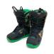 00 SALOMON Salomon BONFIRE SAVAGE сноуборд ботинки черный x зеленый 29cm царапина . загрязнения есть 