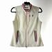 MUNSING WEAR Munsingwear одежда одежда для гольфа женский Zip выше * лучший SIZE M MGWLJK50 белый немного царапина . загрязнения есть 