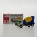 ** Tomica миникар Nissan дизель mi миксер белый × голубой × желтый красный коробка TOMY No.53 немного царапина . загрязнения есть 