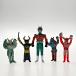 ** мак Kamen Rider sofvi 5 body комплект подлинная вещь Showa Retro царапина . загрязнения есть 