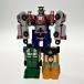 ** BANDAI Bandai Gekisou Sentai CarRanger DX VRV Robot царапина . загрязнения есть 