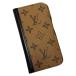 ** LOUIS VUITTON Louis Vuitton монограмма * Rebirth folio for 14PRO Brown × черный iPhone кейс женский немного царапина . загрязнения есть 