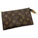** LOUIS VUITTON Louis Vuitton монограмма сумка Brown ковш для сумка мульти- кейс бардачок царапина . загрязнения есть 