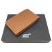 ** MONTBLANC Montblanc блокнот для заметок покрытие память бумага Brown немного царапина . загрязнения есть 