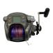 DAIWA Daiwa электрический катушка tana темно синий bruS 600W 801370 немного царапина . загрязнения есть 
