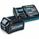 �}�L�^ ���� BL4025 1�� + DC40RA �}���[�d�� �o�b�e���[ �Z�b�g 40Vmax 2.5Ah USB�[�q�t �������K�i  A-69923 makita