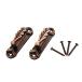  curtain finishing blow .... bronze 2 piece entering [rupinas] tassel holder hook screw stopping curtain cease curtain .. catch curtain parts 