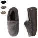  Emu emu мокасины туфли без застежки женский овчина CAIRNS REVERSE FUR черный серый Brown чёрный W11705