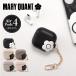  Mary Quant MARY QUANT воздушный pozAirPods кейс покрытие женский Мали kwaPU LEATHER HYBRID AIRPODS 4 CASE no. 4 поколение AP4-MQ
