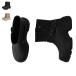 �y�C�Y PAES �u�[�c ���C���u�[�c �V���[�g�u�[�c ���C ���C ���f�B�[�X ���� �h�� 25266 SNAP BUCKLE RAIN BOOTS �u���b�N �x�[�W�� ��
