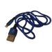 �A�b�v�� USB 100cm �u���[  Lightning ���C�g�j���O �P�[�u��
