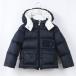  б/у прекрасный товар MONCLER Moncler пуховик 1A00021 595FE ABBAYE baby темно-синий 