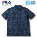 большой размер мужской FILA GOLF вязаный футбол Logo принт рубашка с коротким рукавом 3L 4L 5L