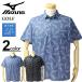  большой размер мужской MIZUNO Mizuno Golf dry общий рисунок принт рубашка-поло с коротким рукавом 3L 4L 5L 6L