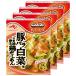CookDo( Cook du) Ajinomoto Cook Do Cook du.... большая тарелка свинья роза китайская капуста для 110g×4 шт 