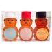 Manoa Honey Гаваи производство мед 3 вид комплект Bear - мед Trio 57g×3шт.@( macadamia *ohia зеркальный a* Pele z Gold ) не нагревание R
