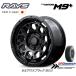 RAYS TEAM DAYTONA M9+ �����N��FJ 150�n �v���h �n�C���b�N�X 8.0J-17 +20/�}0 6H139.7 �Z�~�O���X�u���b�N &amp; BFGoodrich Trail-Terrain T/A 265/65R17