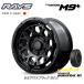 RAYS TEAM DAYTONA M9+ �����N��FJ �n�C���b�N�X 8.0J-17 +20/�}0 6H139.7 �Z�~�O���X�u���b�N &amp; �O�b�h�C���[ WRANGLER DURA TRAC RT 265/65R17