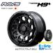 RAYS TEAM DAYTONA M9+ FJ�N���[�U�[ 8.0J-17 +20/�}0 6H139.7 �Z�~�O���X�u���b�N &amp; �O�b�h�C���[ E-Grip SUV HP01 265/70R17