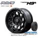 RAYS TEAM DAYTONA M9+ �����N��FJ 150�n �v���h �n�C���b�N�X 8.0J-17 +20/�}0 6H139.7 �Z�~�O���X�u���b�N &amp; �g�[���[ OPEN COUNTRY H/TII 265/65R17