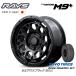 RAYS TEAM DAYTONA M9+ �����N��FJ 150�n �v���h �n�C���b�N�X 8.0J-17 +20/�}0 6H139.7 �Z�~�O���X�u���b�N &amp; �g�[���[ OPEN COUNTRY M/T 265/65R17