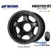 WORK  MEISTER S1 1PIECE SUV ˡ O/Fռ 6.0J-16 -5 5H139.7 ޥåȥ֥å  & ե륱 WILDPEAK A/T3W 175/80R16
