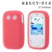 ☆ SoftBank みまもりケータイ4 専用 シリコンケース シルキータッチ ピンク (半透明)　RT-MK4C1/P (メール便送料無料)