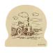  Snoopy большой дерево зажим простой B SNS601B