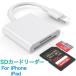 iPhone SD устройство для считывания карт microSD iPad изменение адаптер iPhone 14/13/12 SE3 камера SD карта анимация пересылка фотография . видео данные . интерактивный . отправка новейший iOS. соответствует 