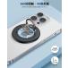 SODI �X�}�z�����O Magsafe�Ή� 360�x��] ���̓}�O�l�b�g �X�}�z�X�^���h iPhone 18 Pro/17/16/15/14/13/12�V���[�Y ���{��戵������ ���^�������O�t�� �֘A�摜3