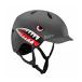 bern балка nBANDITO van ti-to детский Junior шлем BEBB03E Satin Grey Flying Tiger