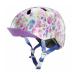 bern балка nNINA колено na детский Kids шлем BEVJG Satin White Floral