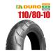  bike tire DURO tire 110/80-10 58M DM-1092A T/L bike parts center 