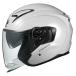 OGK EXCEED-2(�G�N�V�[�h2) �W�F�b�g �w�����b�g �p�[���z���C�g L(59-60cm) JIS�K�i �I�[�v���t�F�C�X �o�C�N/��֎ԗp �J�u�g Kabuto