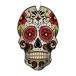 print PI0026-SKULL1P подушка бака Skull красный 156.5mm×100mm мотоцикл экстерьер детали 