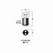 M&amp;Hmatsusima1P5610 12v23/8w G18 BA15D M&amp;H