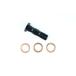  Swage-Line EAP721 банджо болт da blue black M10×P1.00( Brembo ) 1 шт. фитинг шланг детали Pro to