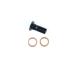  Swage-Line GRP700 банджо болт одиночный черный M10×P1.25 1 шт. фитинг шланг детали Pro to
